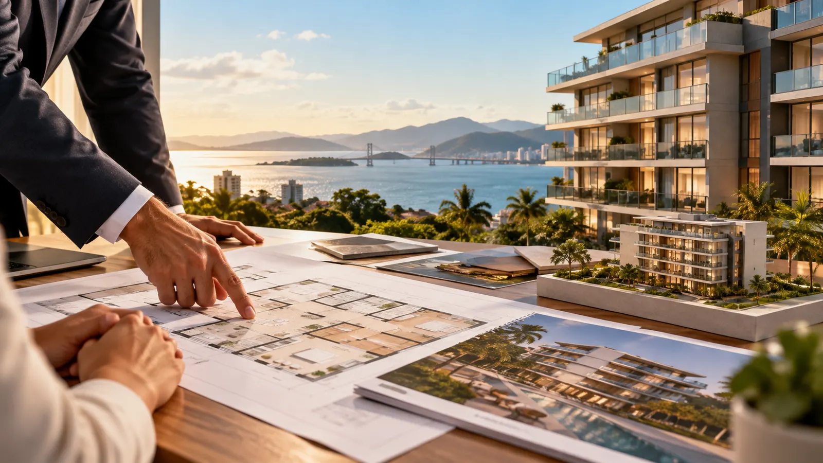 Como escolher um imóvel na planta em Florianópolis